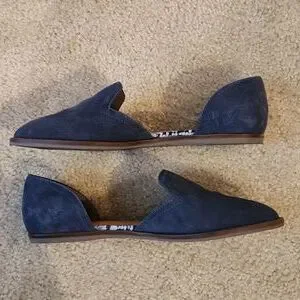 Crown Vintage Shoes Crown Vintage Navy Blue Dorsey Vaylyn